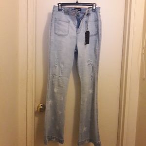Fashion Nova Bell bottom Jeans